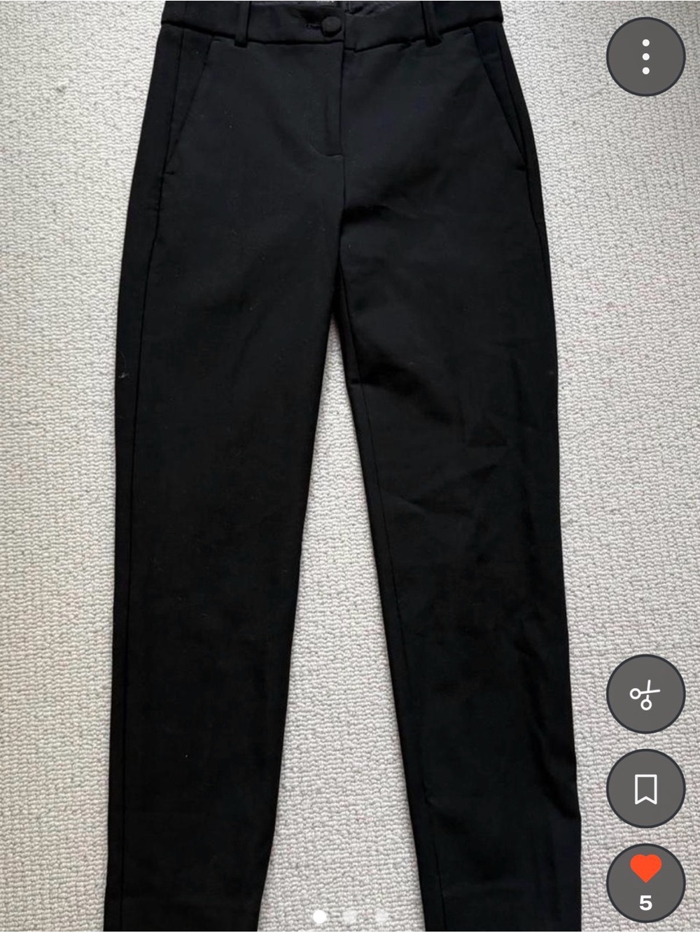 J. Crew Black Men's Slim Dress Pants